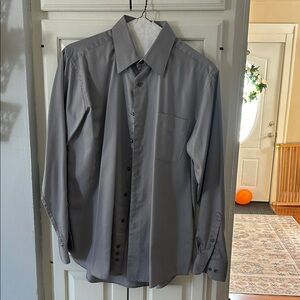 George Men's Charcoal Dress Shirt